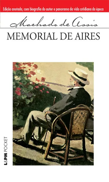 Memorial de Aires de Machado de Assis, capa do livro