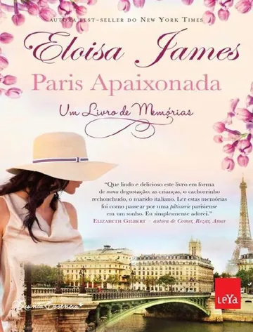 Paris Apaixonada de Eloisa James, capa do livro