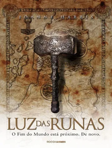 Luz das Runas de Joanne Harris, capa do livro