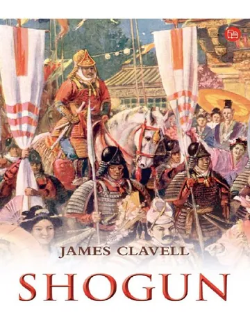 Shogun de James Clavell, capa do livro