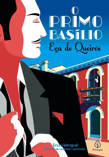 O Primo Basílio de Eça de Queirós, capa do livro