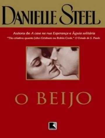 O Beijo de Danielle Steel, capa do livro