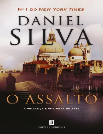 O Assalto de Daniel Silva, capa do livro