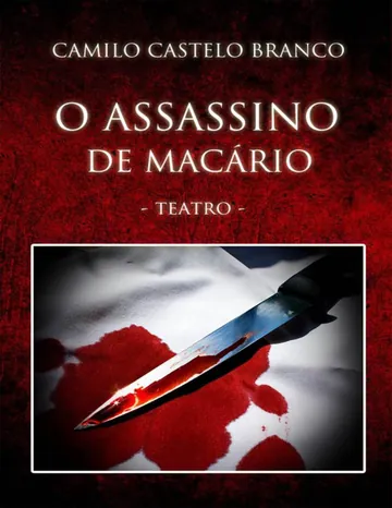 O Assassino de Macário de Camilo Castelo Branco, capa do livro