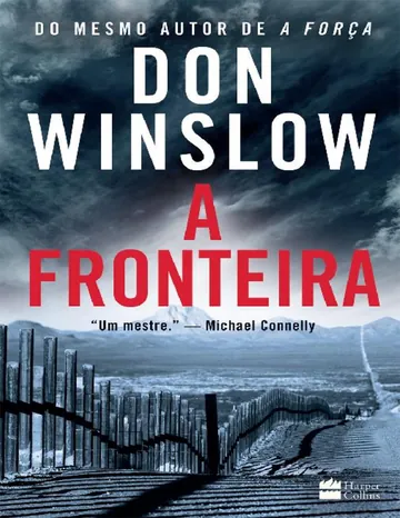 A fronteira de Don Winslow, capa do livro