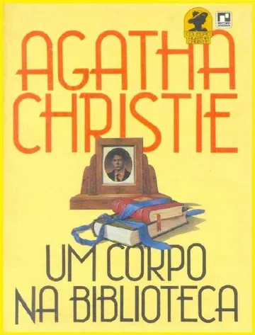 Um Corpo na Biblioteca de Agatha Christie, capa do livro