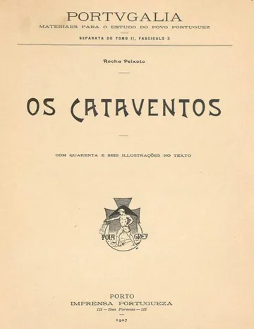 Os Cataventos de Rocha Peixoto, capa do livro