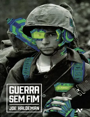 Guerra sem fim de Joe Haldeman, capa do livro