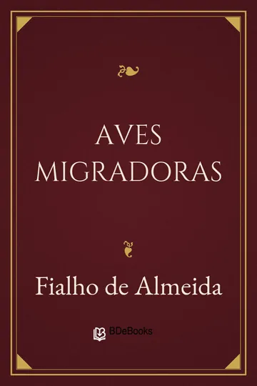 Aves Migradoras de Fialho de Almeida, capa do livro