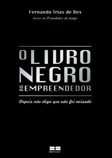 O Livro Negro do Empreendedor de Fernando Trías de Bes, capa do livro