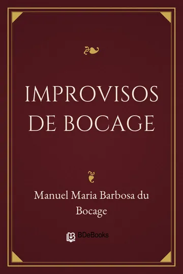 Improvisos de Bocage de Manuel Maria Barbosa du Bocage, capa do livro