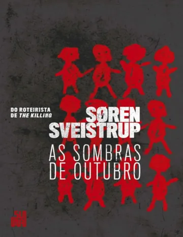 As Sombras de Outubro de Søren Sveistrup, capa do livro