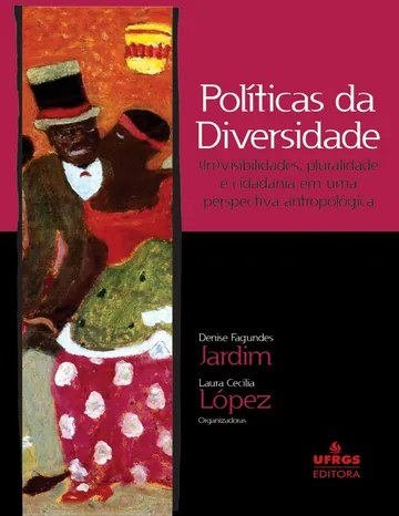 Políticas da Diversidade de Denise Fagundes Jardim, capa do livro