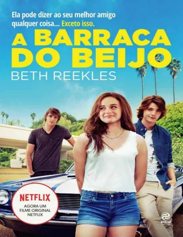 A Barraca do Beijo de Beth Reekles, capa do livro