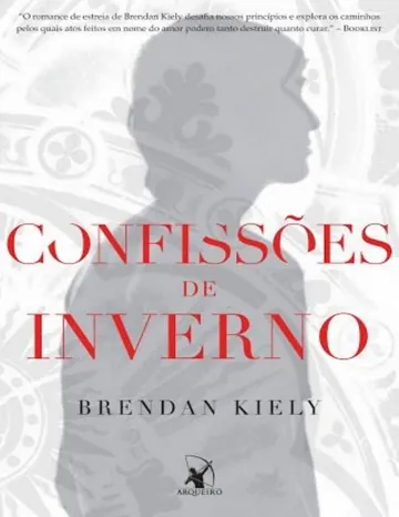 Confissões de Inverno de Brendan Kiely, capa do livro