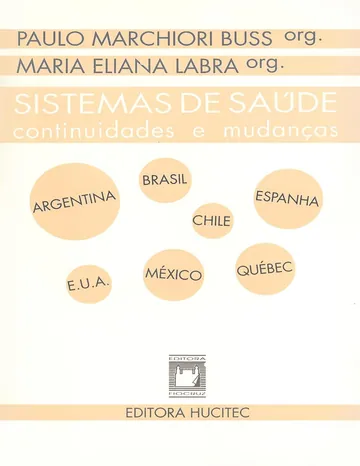 Sistemas de saúde: continuidades e mudanças de Paulo Marchiori Buss, capa do livro