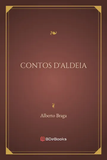 Contos d'Aldeia de Alberto Braga, capa do livro