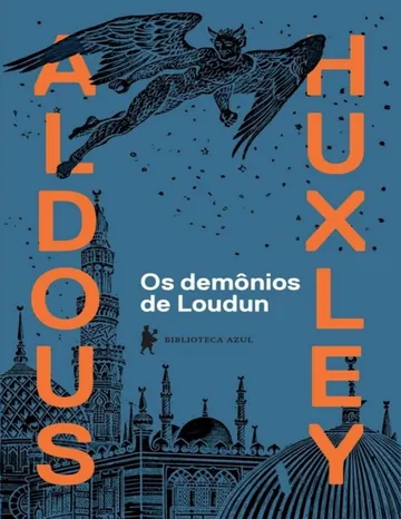 Os Demônios de Loudun de Aldous Huxley, capa do livro