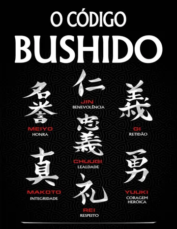 O Código Bushido de Hiroshi Akira, capa do livro