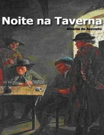 Noite na Taverna de Álvares de Azevedo, capa do livro