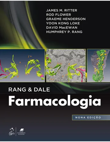 Rang e Dale: Farmacologia de Humphrey P. Rang, capa do livro