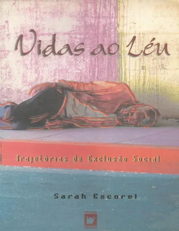 Vidas ao léu: trajetórias de exclusão social de Sarah Escorel, capa do livro