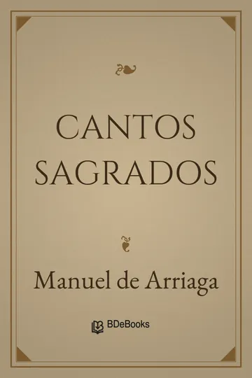 Cantos Sagrados de Manuel de Arriaga, capa do livro