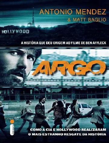 Argo de Antonio Mendez e Matt Baglio, capa do livro