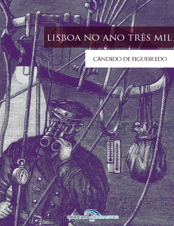 Lisboa no Ano Três Mil de Cândido de Figueiredo, capa do livro