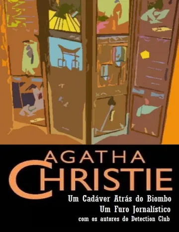 O Cadáver Atrás do Biombo de Agatha Christie e outros, capa do livro