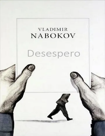 Desespero de Vladimir Nabokov, capa do livro