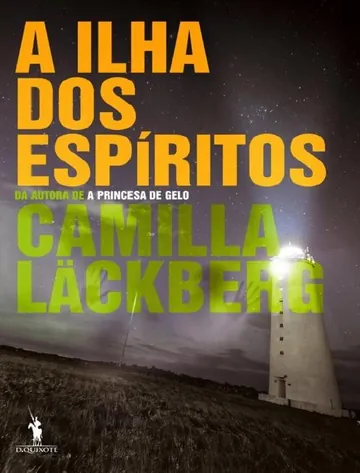A Ilha dos Espíritos de Camilla Läckberg, capa do livro