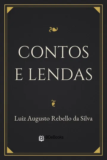 Contos e Lendas de Luiz Augusto Rebello da Silva, capa do livro