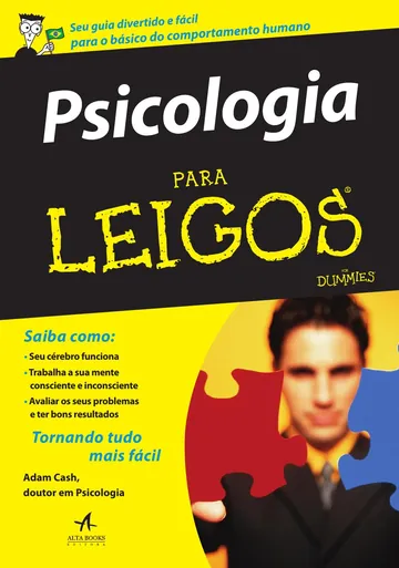 Psicologia Para Leigos de Adam Cash, capa do livro