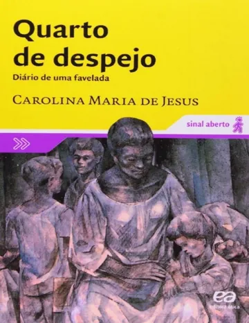 Quarto de despejo: diário de uma favelada de Carolina Maria de Jesus, capa do livro