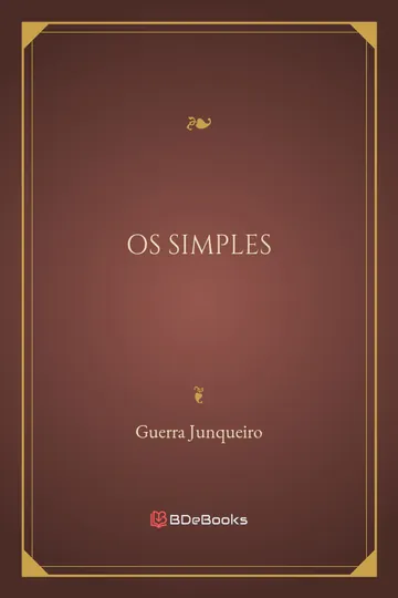 Os Simples de Guerra Junqueiro, capa do livro