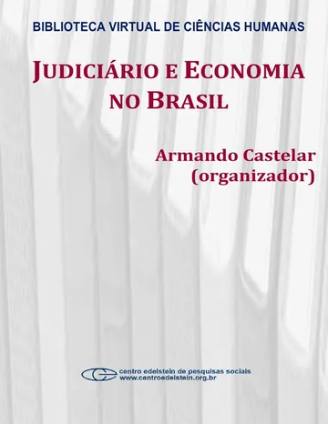 Judiciário e economia no Brasil de Armando Castelar, capa do livro