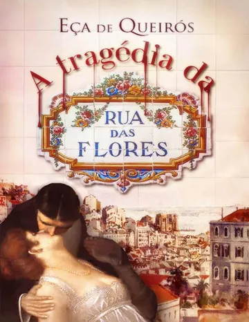 A Tragédia da Rua das Flores de Eça de Queirós, capa do livro