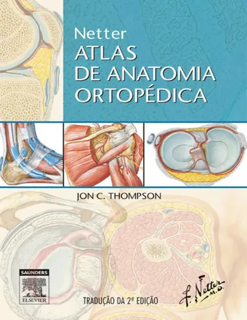 Netter Atlas de Anatomia Ortopédica de Jon C. Thompson, capa do livro