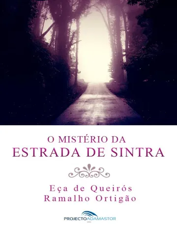 O Mistério da Estrada de Sintra de Eça de Queirós, capa do livro