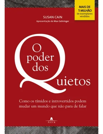 O Poder dos Quietos de Susan Cain, capa do livro