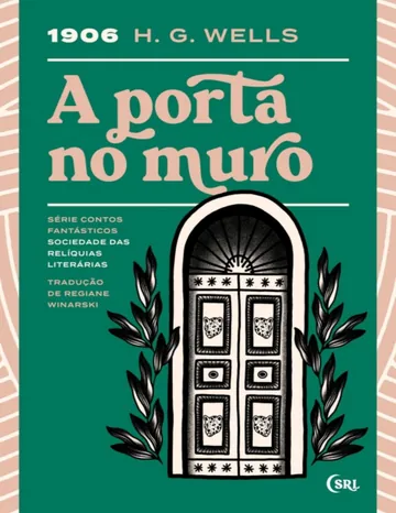 A Porta no Muro de H. G. Wells, capa do livro