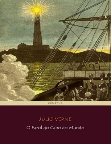 O Farol do Cabo do Mundo de Júlio Verne, capa do livro