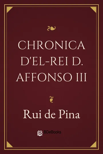 Chronica d'El-Rei D. Affonso III de Rui de Pina, capa do livro