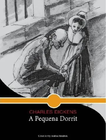 A Pequena Dorrit de Charles Dickens, capa do livro