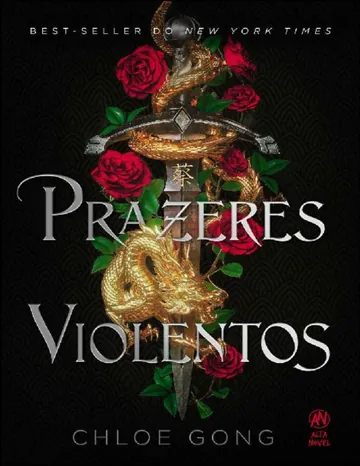 Prazeres Violentos de Chloe Gong, capa do livro