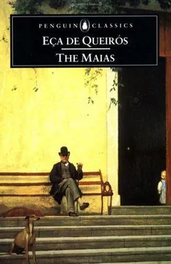 Os Maias de Eça de Queirós, capa do livro