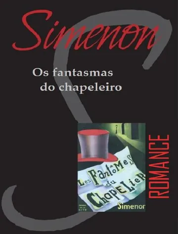 Os Fantasmas do Chapeleiro de Georges Simenon, capa do livro