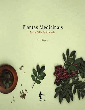 Plantas medicinais de Mara Zélia de Almeida, capa do livro