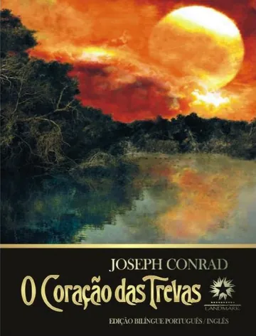 O Coração das Trevas de Joseph Conrad, capa do livro